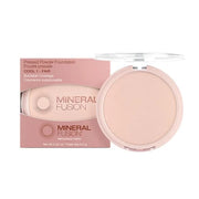 Mineral Fusion Pressed Powder Foundation, Cool 1 - Fair Skin w/ Pink/Red Undertones, Age Defying Foundation Makeup with Ma...