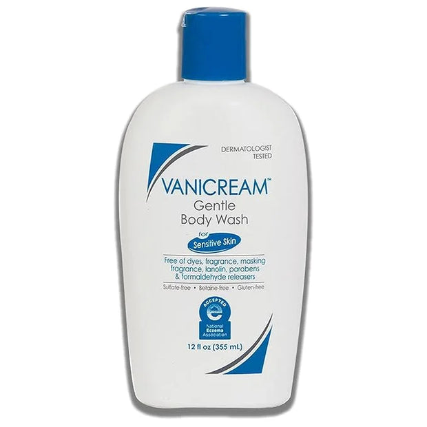 Vanicream Shampoo Conditioner And Gentle Body Wash 12 Ounce Each - Product Image