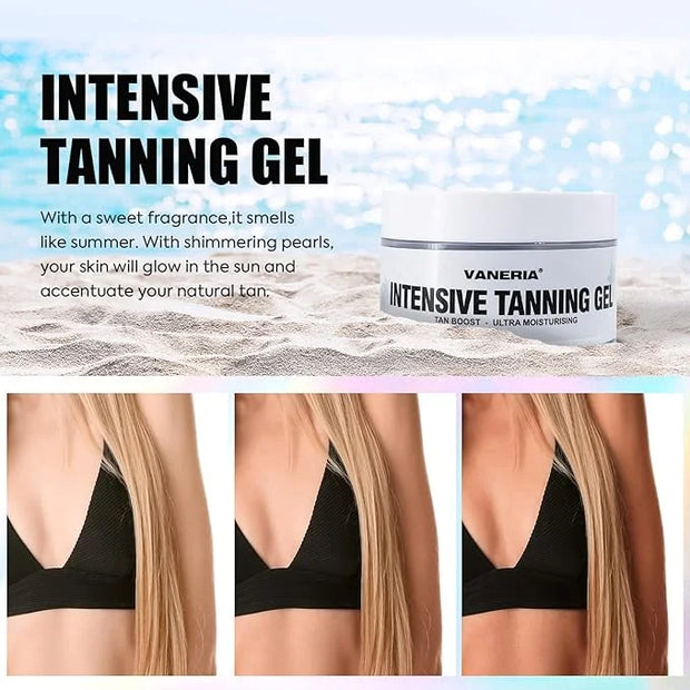 VANERIA Self Tan Gel,Medium Brown