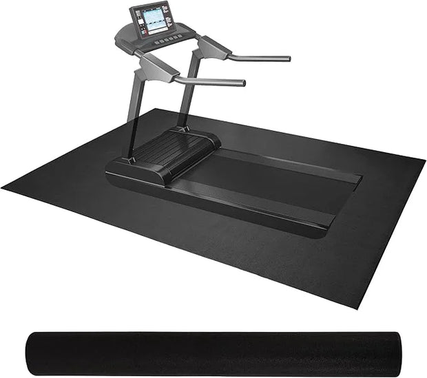 High Density Home Gym Treadmill Exercise Bike Equipment Mat 1/4" Thick, - Product Image