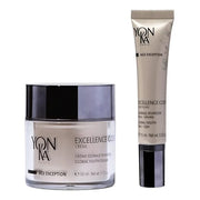 Yon-Ka Excellence Code Creme and Excellence Code Contours Eye Cream Set, Specialized Anti-Aging Cream for Face, Eyes and L...