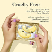 24K Gold Under Eye Patches (30 Pairs) Under Eye Patches for Dark Circles, Under Eye Patches for Puffy Eyes and Dark Circle...