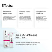 35+ Anti-aging Eye Cream - Visibly Reduces Wrinkles, Swelling, and Dark Circles - Intense Strengthening & Regenerating For...