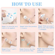 Kaely 160 Pcs Instant Face Lift Tape,Antiaging Body Shaping Tape,Neck Lifting Tape for Saggy Skin,Facelift Tape and Bands ...