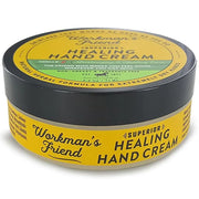WORKMAN'S FRIEND Superior Healing Hand Cream - Intense Moisturizer - Heals Extremely Dry & Cracked Skin - 2.5 ounce - Prod...