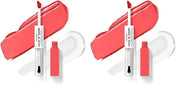 wet n wild Megalast Lock 'N' Shine Lip Color + Gloss Lipstick Shining Hybiscus (Pack of 2) - Product Image