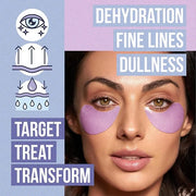 DIAMOND GAZE Under Eye Patches 28 Pairs, Rejuvenate Eye Area, Soothing Hydrate Brighten Skin, Plumps Fine Lines, Hydrogel ...