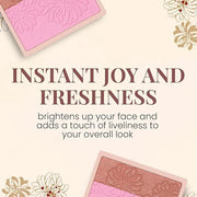 Paul & Joe Pressed Blush Palette Refill Only, Case Sold Separately, Oil-Absorbing Blush Powder, Bi-Color Face Blushes with...