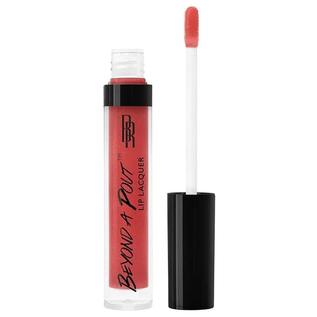 Black Radiance Beyond A Pout Lip Lacquer Lip Gloss, Hot Sauce - Product Image