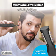 Wahl Pro Series® Rechargeable Eyebrow, Ear & Nose Hair Trimmer for Men – Painless DualTech® Eyebrow Trimmer & Facial Hair ...