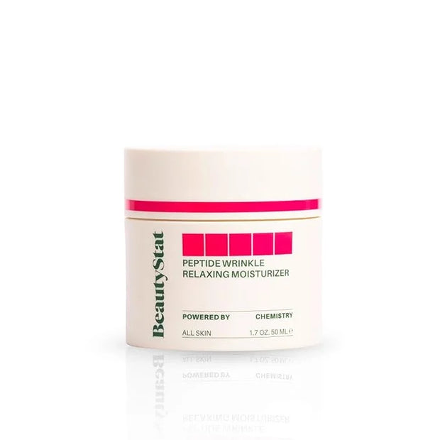 BeautyStat Peptide Wrinkle Relaxing Moisturizer - Made in the USA - Created by a 20+ Year Skincare Veteran Cosmetic Chemis...