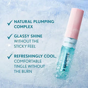 Covergirl Clean Fresh Yummy Plumper Lip Gloss, 800 Minter Is Coming, Plumper Gloss, Shiny, Vegan Formula, Easy to Apply, M...