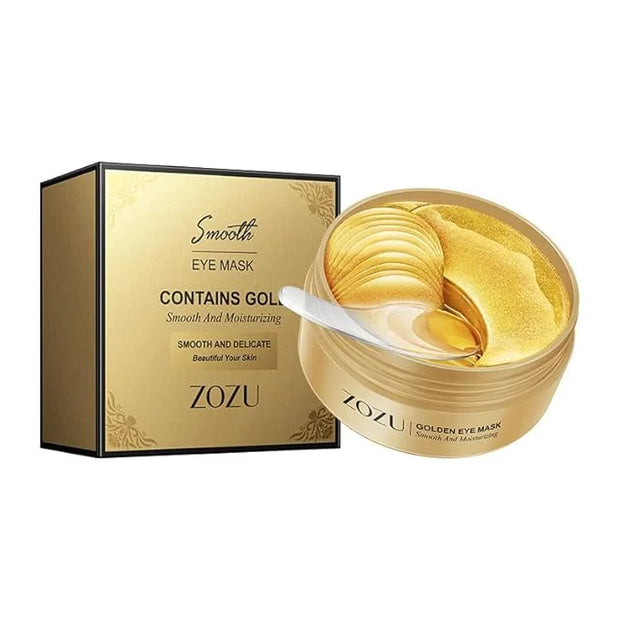 Gold Eye Mask Hydrating Moisturizing Gentle Moisturizing Improve Eye Dryness Eye Mask Patch - Product Image