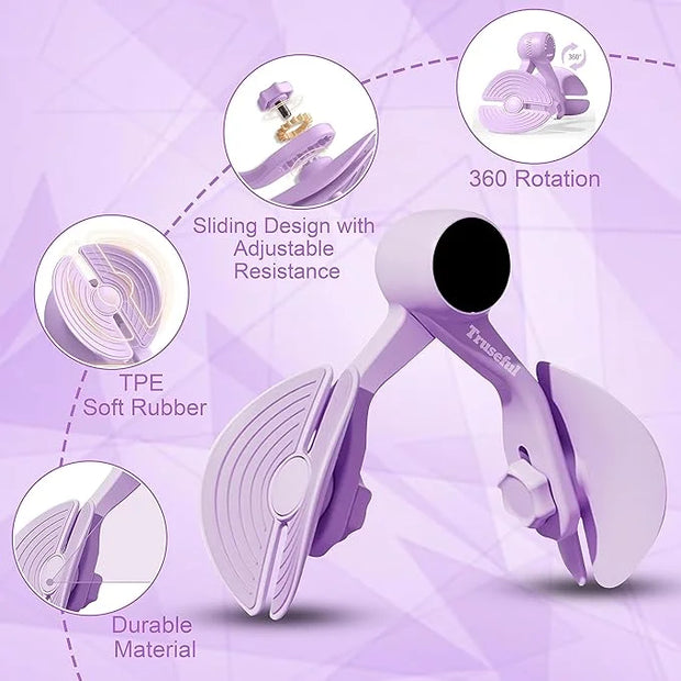 Hip and Inner Thigh Trainer 360-degree Adjustable - Product Image