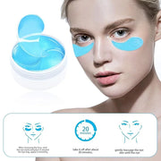 Under Eye Patches, Hyaluronic Acid Eye Mask Moisturizing, 60PCS Gel Eye Masks Pads With Collagen Eye Treatment for Reducin...