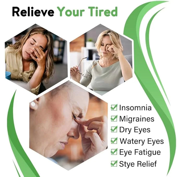 Minidiva Steam Eye Mask for Dry Eyes, 10Pcs Self Heating Spa Warm Eye Mask Relax Sleep Mask, Disposable Heated Eye Mask fo...