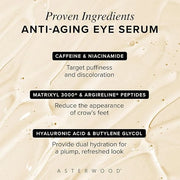 Asterwood Matrixyl 3000 with Argireline Serum 1 oz + Hyaluronic Acid Eye Serum - Product Image