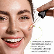 Argireline Youth Peptide Face Oil Serum | Anti-Aging, Hydrating, and Firming | Freshly Made Skincare | 30ml - Product Image