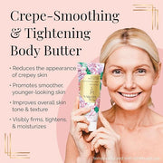 Nakery Body Butter Anti Aging Moisturizer - Body Cream Skin Tightening Cream & Neck Firming Cream, Moisturizing Cream & Ne...