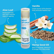 Organic Vanilla Hemp Lip Balm Oil