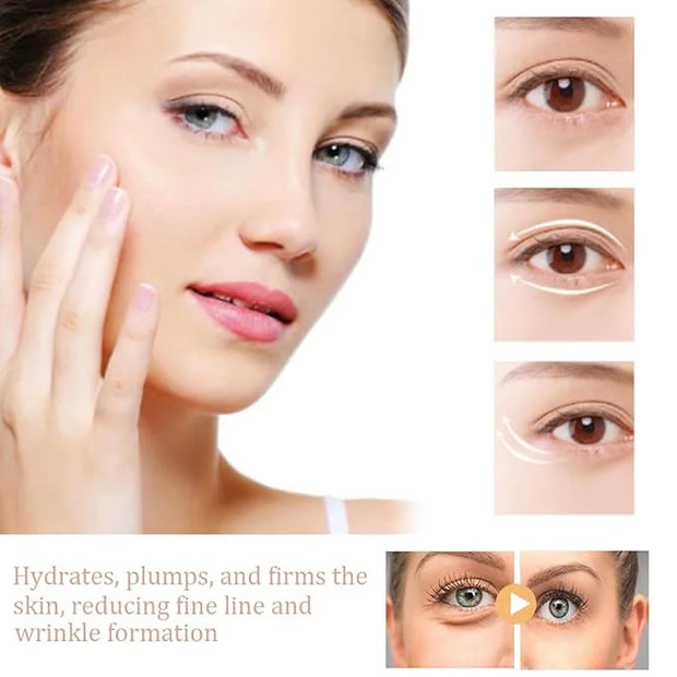 Anti-Aging Eye Cream Revitalizing Under Carrot Eye Cream with Vitamin E and B5 for Puffiness Dark Circles Fine Lines Moist...