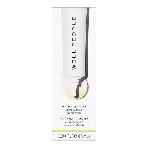 Well People Revitalizing Dew Snow Mushroom Eye Gel-Cream, Gel-based Eye Cream For Moisturizing Undereyes, Targets Fine Lin...
