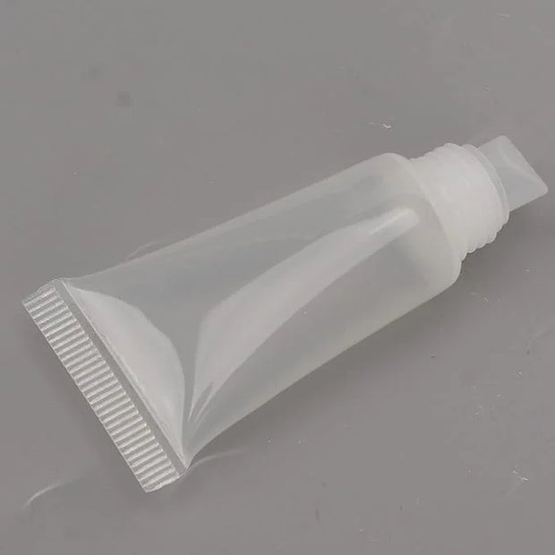 ZJchao 25pcs 5ml Lip Gloss Tube, Refillable Mini Empty Cosmetic Balm Tubes Container for Comestic Makeup Travel Toiletries...