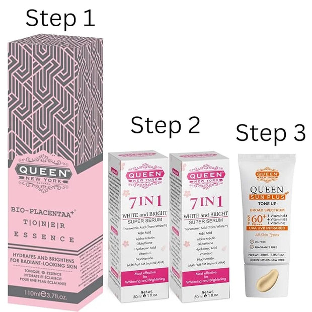 QUEEN SUN PLUS | TONE UP Sunscreen SPF 60 Primer-Anti Aging, Face Moisturizer- Vitamin B3, B5, E- Non-Greasy, Silky Touch,...
