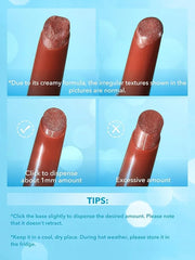 SHEGLAM Pout-Perfect Moisturizing Solid Lip Gloss Shimmer Lip Plumper - First Crush - Product Image