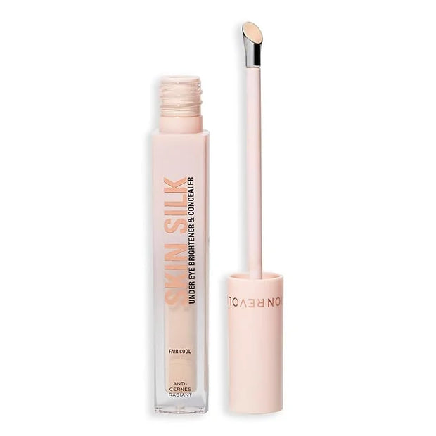Revolution, Skin Silk Radiant Serum Under Eye Brightener, Hydrates & Smooths Under Eye with Hyaluronic Acid & Squalane, Ve...