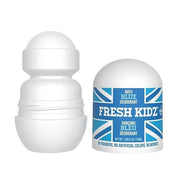Fresh Kidz Roll On Deodorant for Kids and Teens - Baking Soda and Aluminum-free 24 Hour Protection for Sensitive Skin - Bo...