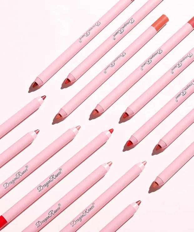Dulele High Pigmented Matte Lip Liner Set, 12 High