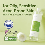 iUNIK Centella Mini Set, Travel Friendly Skincare Set, Ultra Calming and Hydrating for Sensitive Skin: Tea Tree Relief Ton...