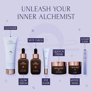 Tru Alchemy Lunar Lash + Eye Elixir | Lash Serum w/Keratin, Collagen, & Hyaluronic Acid + Cooling Dark Circle Treatment wi...