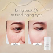 De-Puffing Eye Serum with Caffeine, Aloe Vera, Hyaluronic Acid & Peptides | Reduces Puffiness, Dark Circles, and Fine Line...
