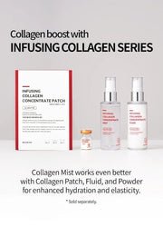 Infusing collagen mist (1.69 fl. oz), facial mist, collagen intensive care, anti-wrinkle, daily skincare, skin tightening,...