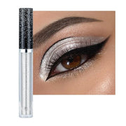 Glitter Eyeshadow liquid Pigments Metals Gloss Sparkling Smokey Eye Looks Shimmer Silver (silver) - Product Image