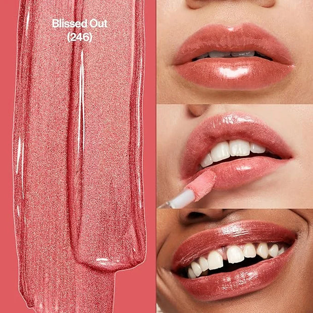 Revlon Super Lustrous Lip Gloss, Non-Sticky, Hydrating, High Shine Finish, 246 Blissed Out, 0.13 oz - Product Image