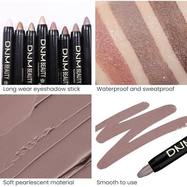 evpct 2Pcs Cream Eyeshadow Sticks Set for Eyes Waterproof, Stone Matte Eye shadow Stick Pencil Pen Bulk sombras en crema p...