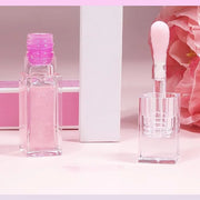 Magic Color Changing Moisturizing Lip Glow Oil - Big Brush Plumping Glimmer Lipstick, Fresh Texture, Hydrating, Non-Sticky...