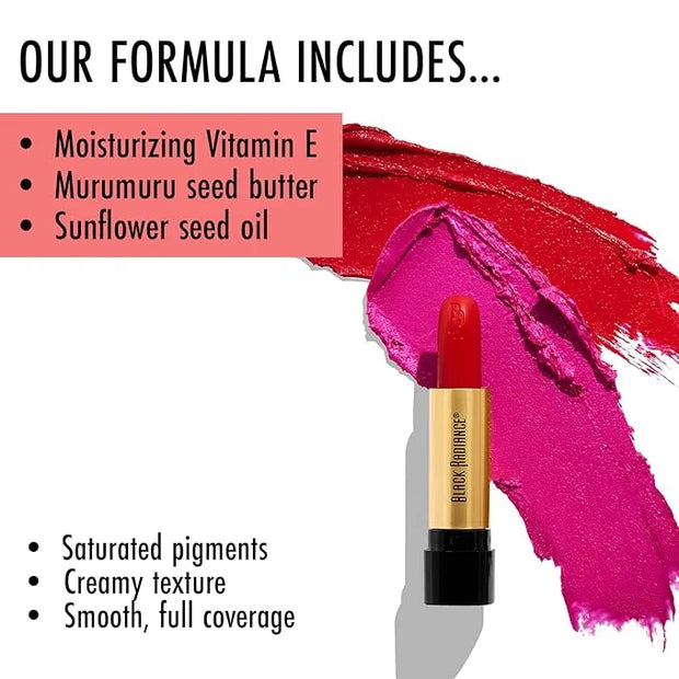 Black Radiance Perfect Tone Lipstick Lip Color Boss Brown - Product Image
