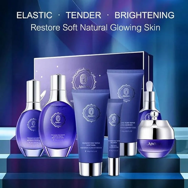 Anti-Aging 7 Piece Skincare Set Anti-Wrinkle Skin Care Kit for Women - Product Image