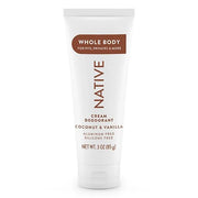 Native Whole Body Deodorant Cream Contains Naturally Derived Ingredients, Deodorant for Women & Men | 72 Hour Odor Protect...