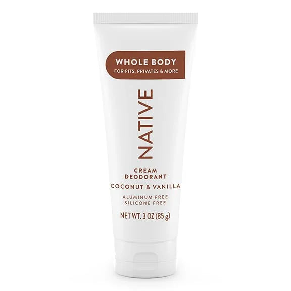 Native Whole Body Deodorant Cream Contains Naturally Derived Ingredients, Deodorant for Women & Men | 72 Hour Odor Protect...