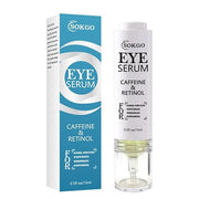 Caffeine Eye Serum, Retinol Eye Firming Serum for Dark Circles and Puffiness, Anti Aging Eye Serum with Hyaluronic Vitamin...