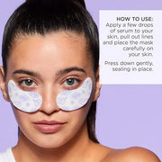 Pacifica Reusable Mask – Under Eye Mask Silicone Face Mask for Fine Lines & Dark Circles, Pair with Serum, Storage Tin Inc...