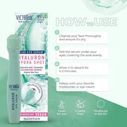 Hyaluronic Eye Roll-On Cooling, Eye Serum Against Wrinkles and Dark Circles - Product Image