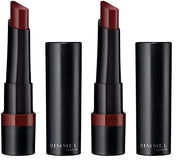 Rimmel Lasting Finish Matte Lipstick, 560 Crimson Desire (Pack of 2) - Product Image
