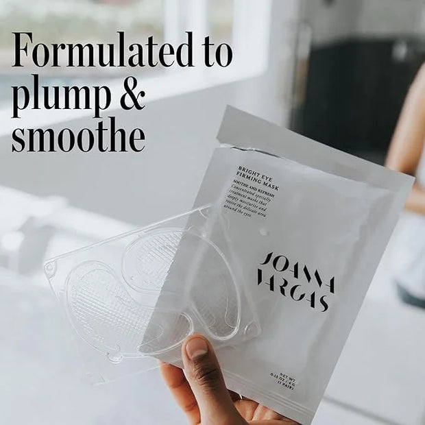 Joanna Vargas Eye Gel Mask - Firming Under Eye Patches Hyaluronic Acid & Chamomile - Depuffing Eye Patches for Dark Circle...