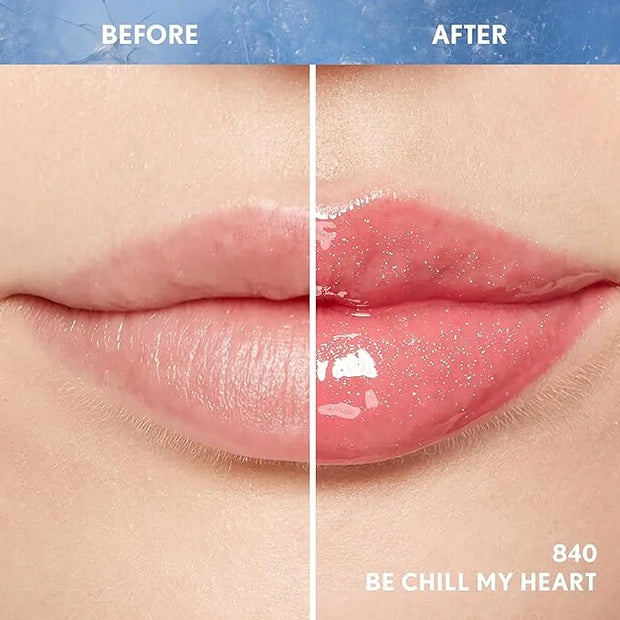 Covergirl Clean Fresh Yummy Plumper Lip Gloss, 840 Be Chill My Heart, Shiny, Vegan Formula, Easy to Apply, Minty Flavor, 0...